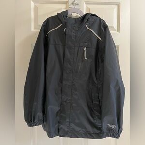 L.L. Bean Black Rain Jacket